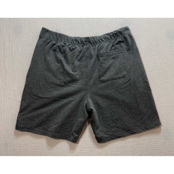 Eddie Bauer Men's Lounge Sweat Shorts Charcoal Gray XL Pockets Drawstring - Picture 2 of 11